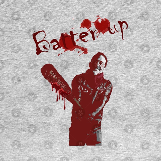 Batter up! The Walking Dead; bat; Lucille; Negan; blood; baseball bat; scary; horror; halloween; by Be my good time